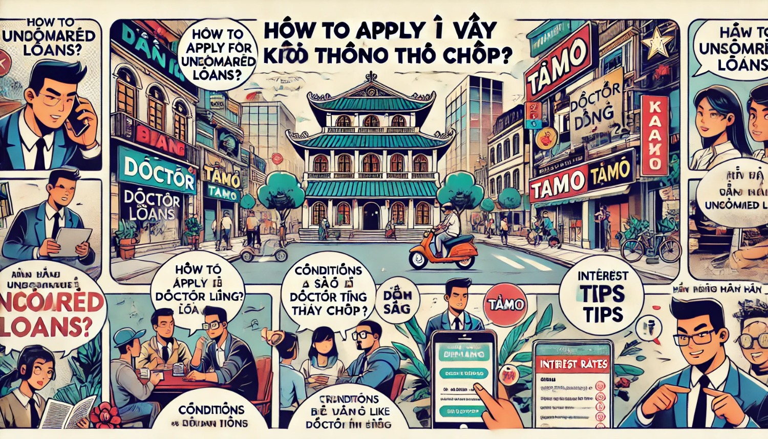 Làm sao để vay tiền không thế chấp? Làm sao để vay tiền không thế chấp?