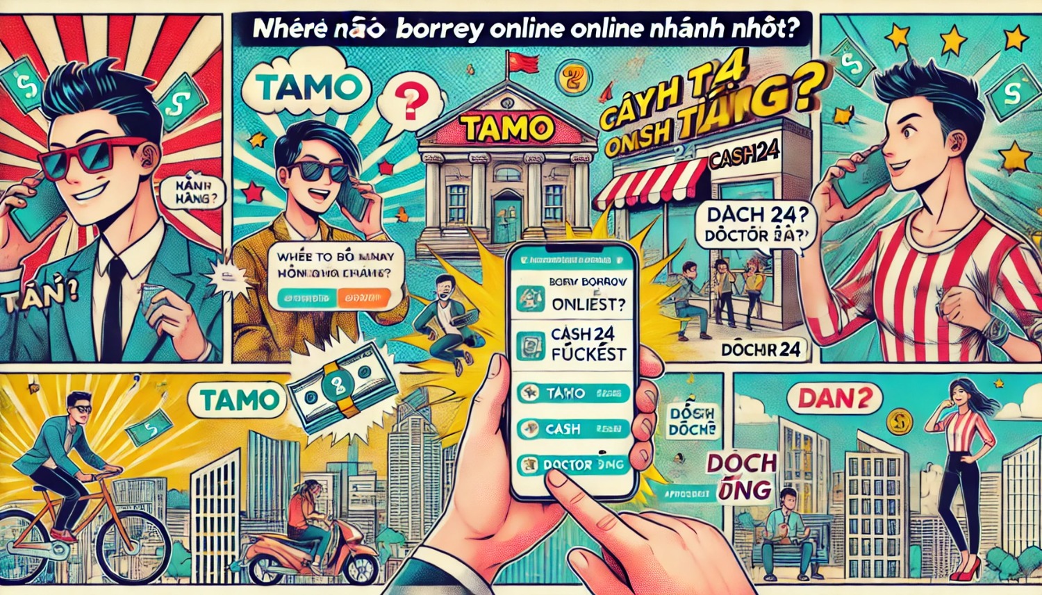 Ở đâu vay tiền online nhanh nhất?