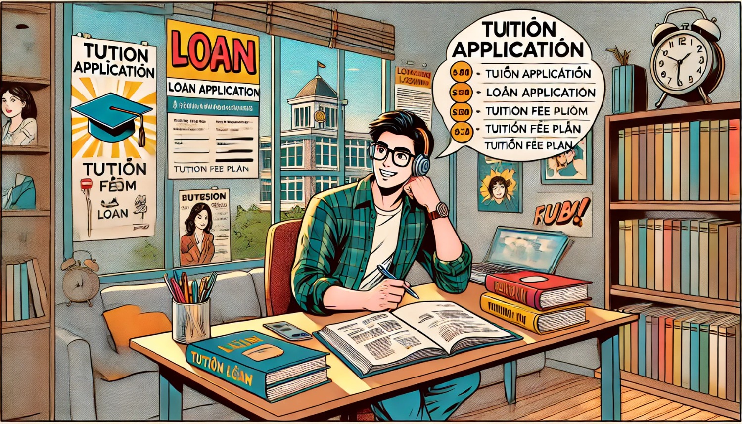 Làm sao để vay tiền học phí?